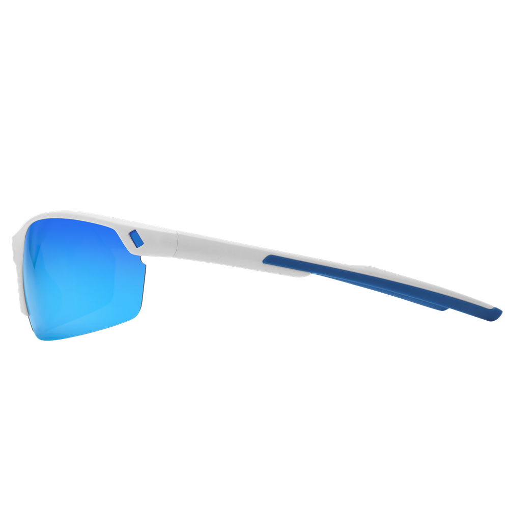 Custom Unisex TR90 Plastic Sport Performance Sunglasses for Women Men Half Frame Wrap Running Glasses Athletic Polarized Sunglass Wholesale