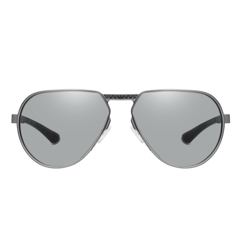 Private Label Modern Design Single Bridge Aviator Sunglasses for Men's Luxury Eyewear Manufacturer China Lightweight Aluminum Polarized Glasses