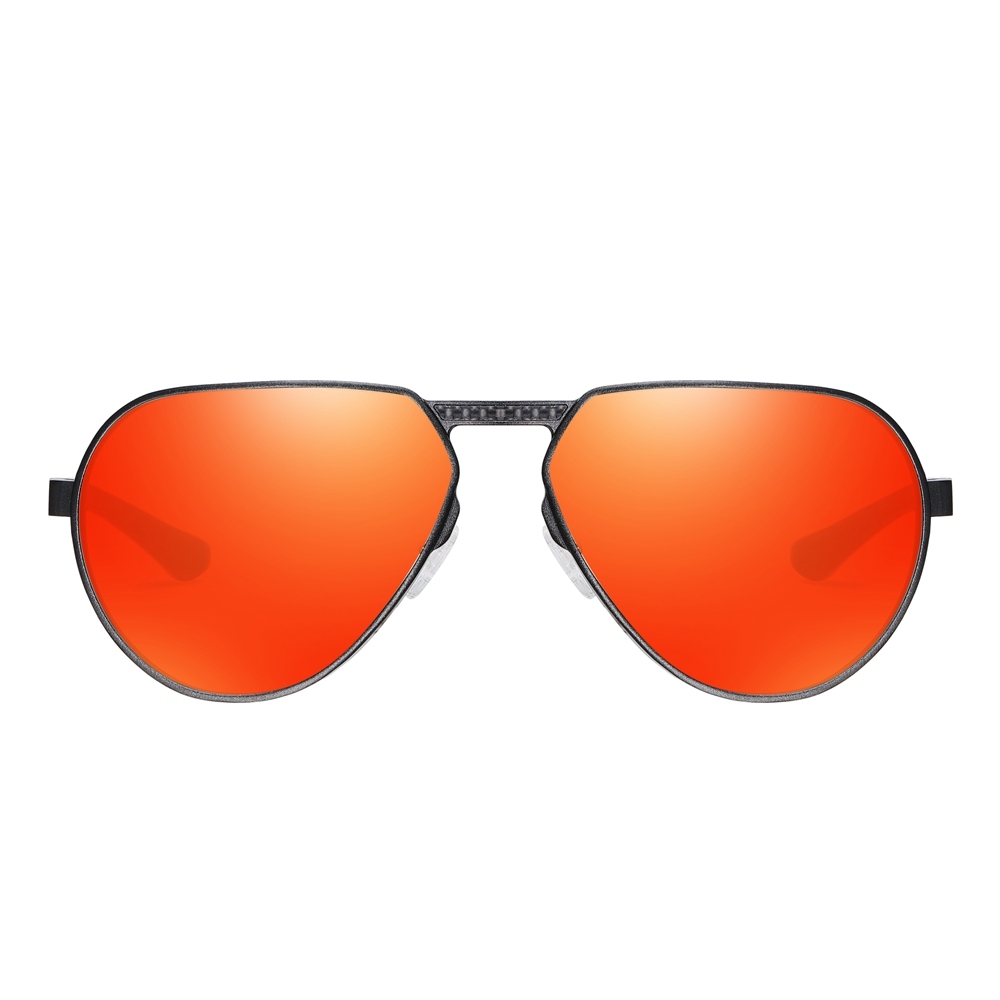 Private Label Modern Design Single Bridge Aviator Sunglasses for Men's Luxury Eyewear Manufacturer China Lightweight Aluminum Polarized Glasses