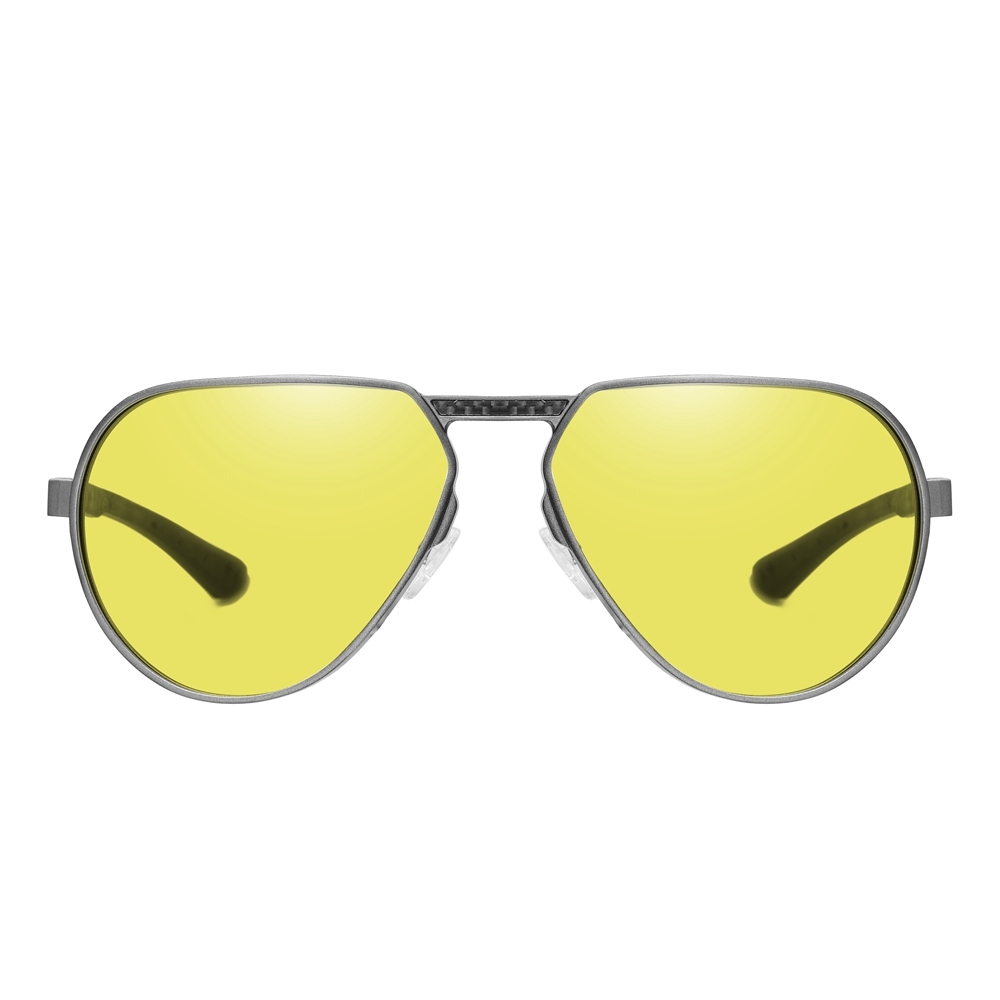 Private Label Modern Design Single Bridge Aviator Sunglasses for Men's Luxury Eyewear Manufacturer China Lightweight Aluminum Polarized Glasses