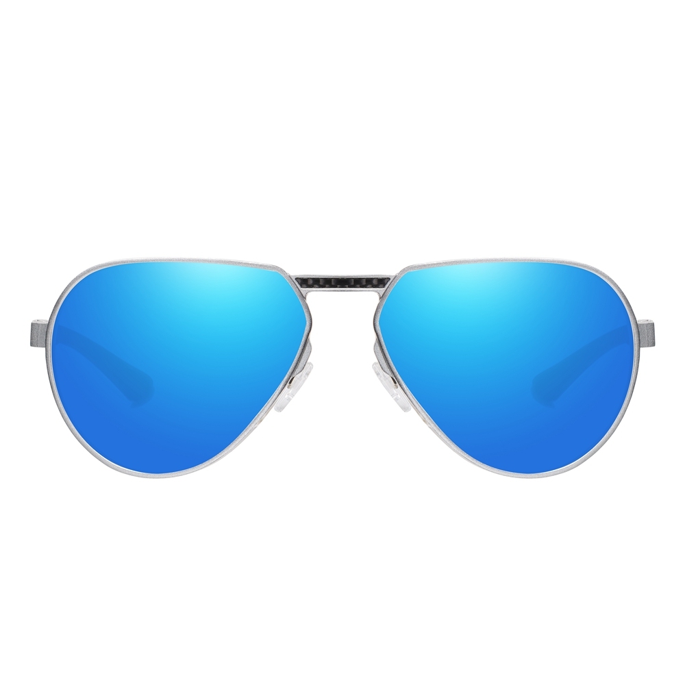 Private Label Modern Design Single Bridge Aviator Sunglasses for Men's Luxury Eyewear Manufacturer China Lightweight Aluminum Polarized Glasses