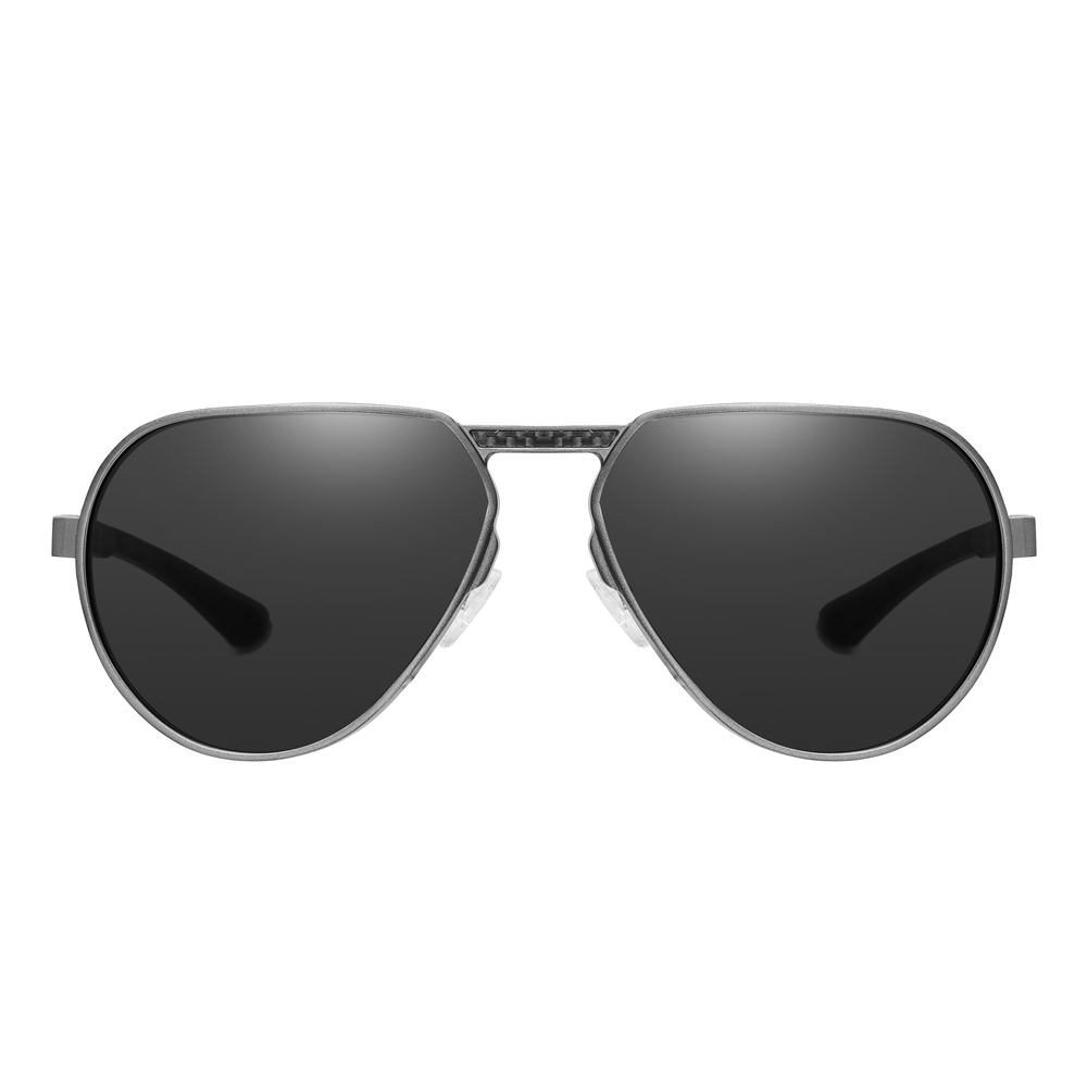 Private Label Modern Design Single Bridge Aviator Sunglasses for Men's Luxury Eyewear Manufacturer China Lightweight Aluminum Polarized Glasses