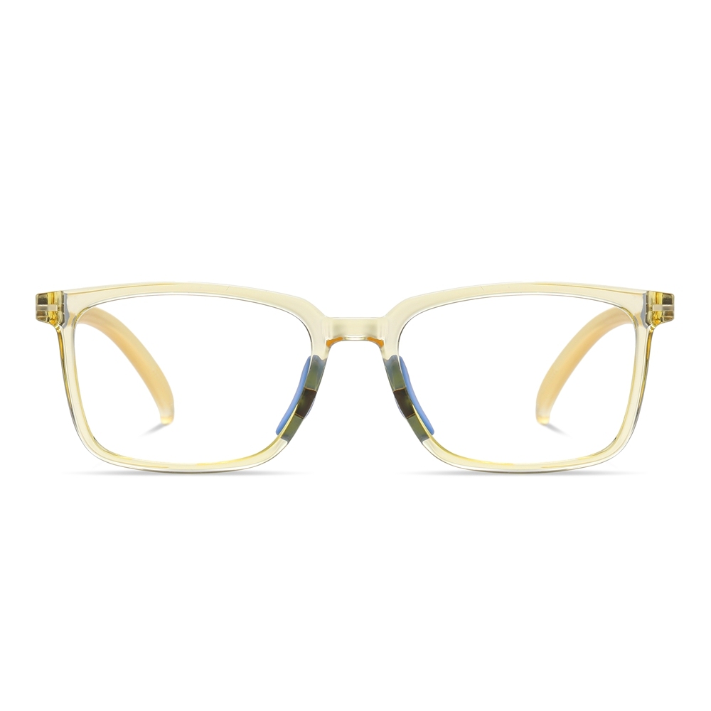 Custom Children's Digital Screen Protection Glasses for Kids Anti Blue Light Eyeglasses with Rubber Pieces Flexible Hinges Wholesale Online