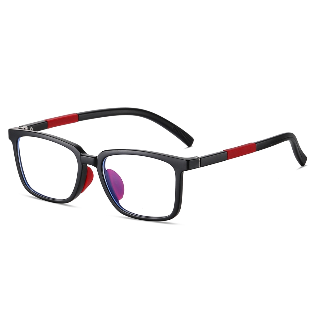 Custom Children's Digital Screen Protection Glasses for Kids Anti Blue Light Eyeglasses with Rubber Pieces Flexible Hinges Wholesale Online
