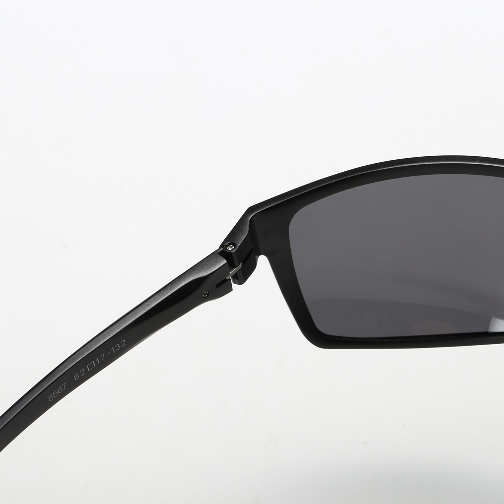 Readystock Lightweight Aluminum Sports Polarized Sunglass for Men's Outdoor Activity Eyewear Rectangle Wrap Around Sunglasses Wholesale Online