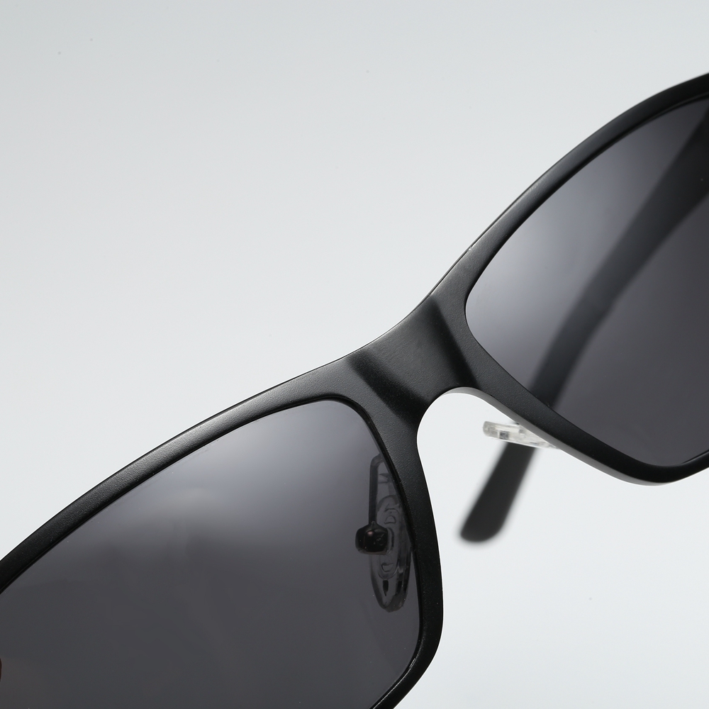 Readystock Lightweight Aluminum Sports Polarized Sunglass for Men's Outdoor Activity Eyewear Rectangle Wrap Around Sunglasses Wholesale Online