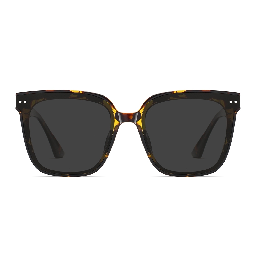 Custom Oversized Square Flatba Frame Polarized Sunglasses for Men Women's Knock Off Famous Korea Brand GM Locell Sun Glasses Wholesale Online