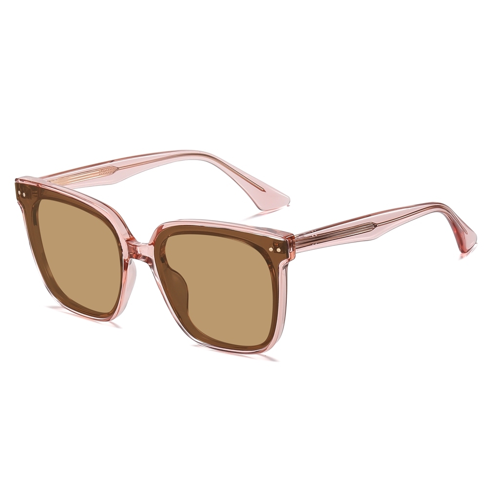 Custom Oversized Square Flatba Frame Polarized Sunglasses for Men Women's Knock Off Famous Korea Brand GM Locell Sun Glasses Wholesale Online