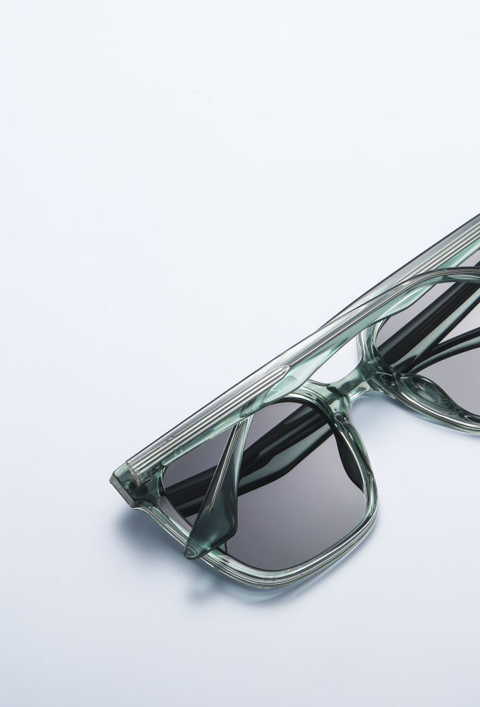 Custom Oversized Square Flatba Frame Polarized Sunglasses for Men Women's Knock Off Famous Korea Brand GM Locell Sun Glasses Wholesale Online