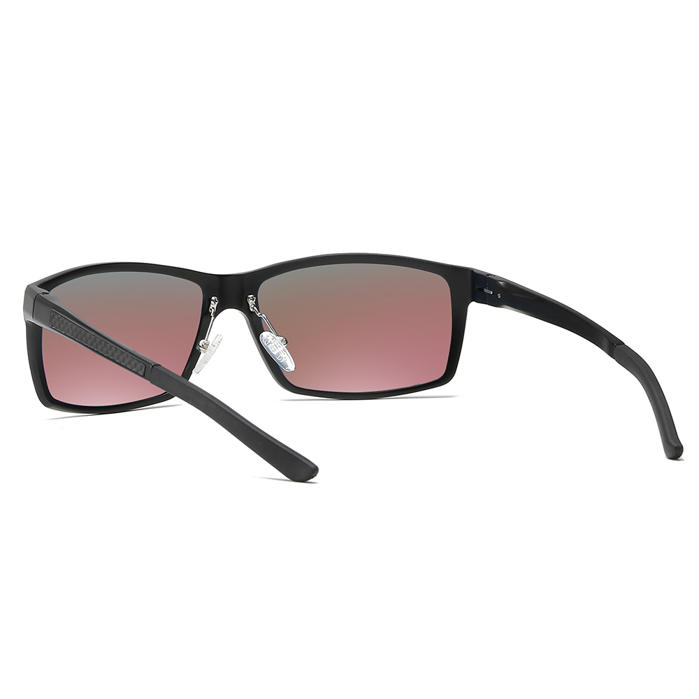 Readystock Lightweight Aluminum Sports Polarized Sunglass for Men's Outdoor Activity Eyewear Rectangle Wrap Around Sunglasses Wholesale Online