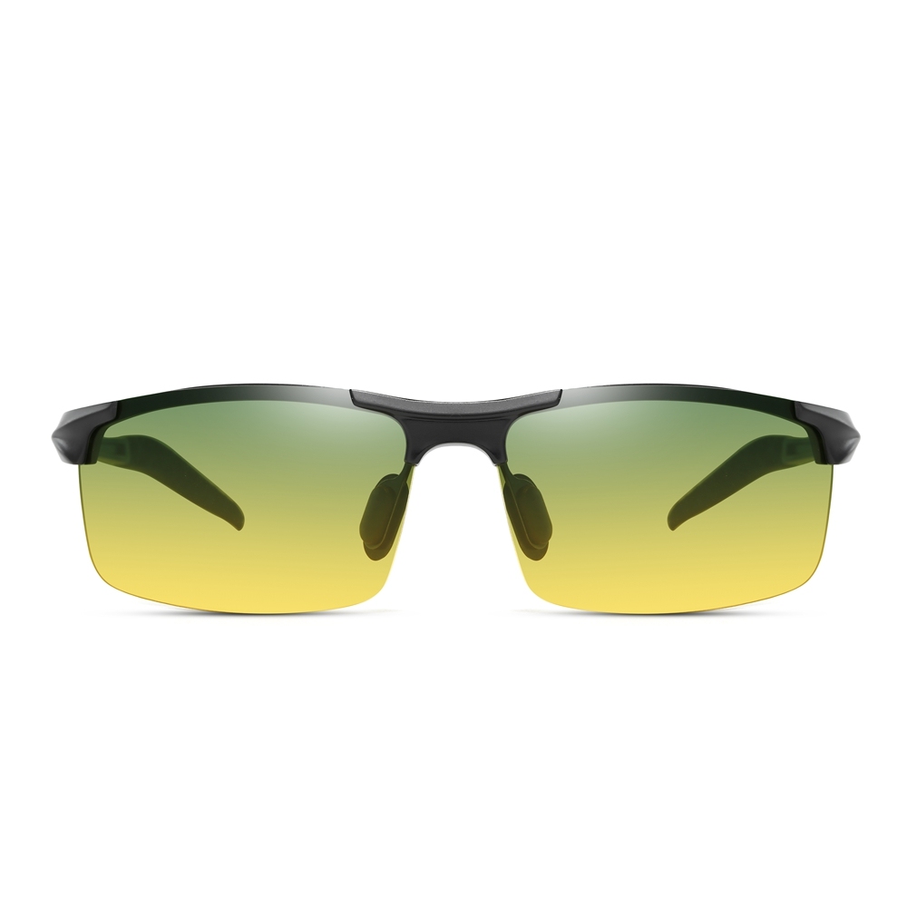 Custom Lightweight Aluminum Day Night Sports Glasses for Driving Car to Reduce Headlight Glare Improve Vision Fishing Eyewear Wholesale Online