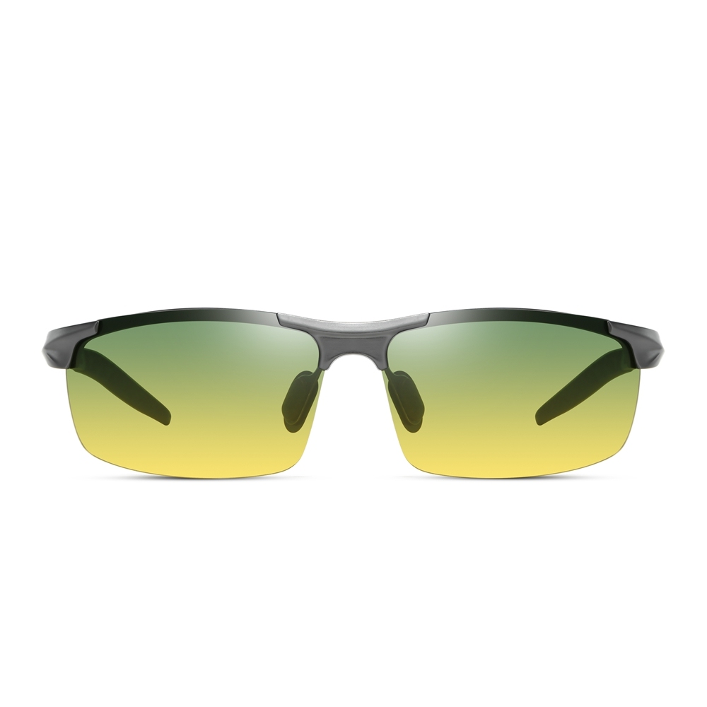 Custom Lightweight Aluminum Day Night Sports Glasses for Driving Car to Reduce Headlight Glare Improve Vision Fishing Eyewear Wholesale Online