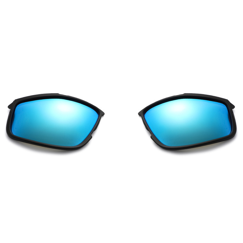 Custom Unisex TR90 Wrap Around Sports Glasses for Men and Women with Interchangeable Lenses Mirror Polarized Fishing Sunglasses Wholesale Online