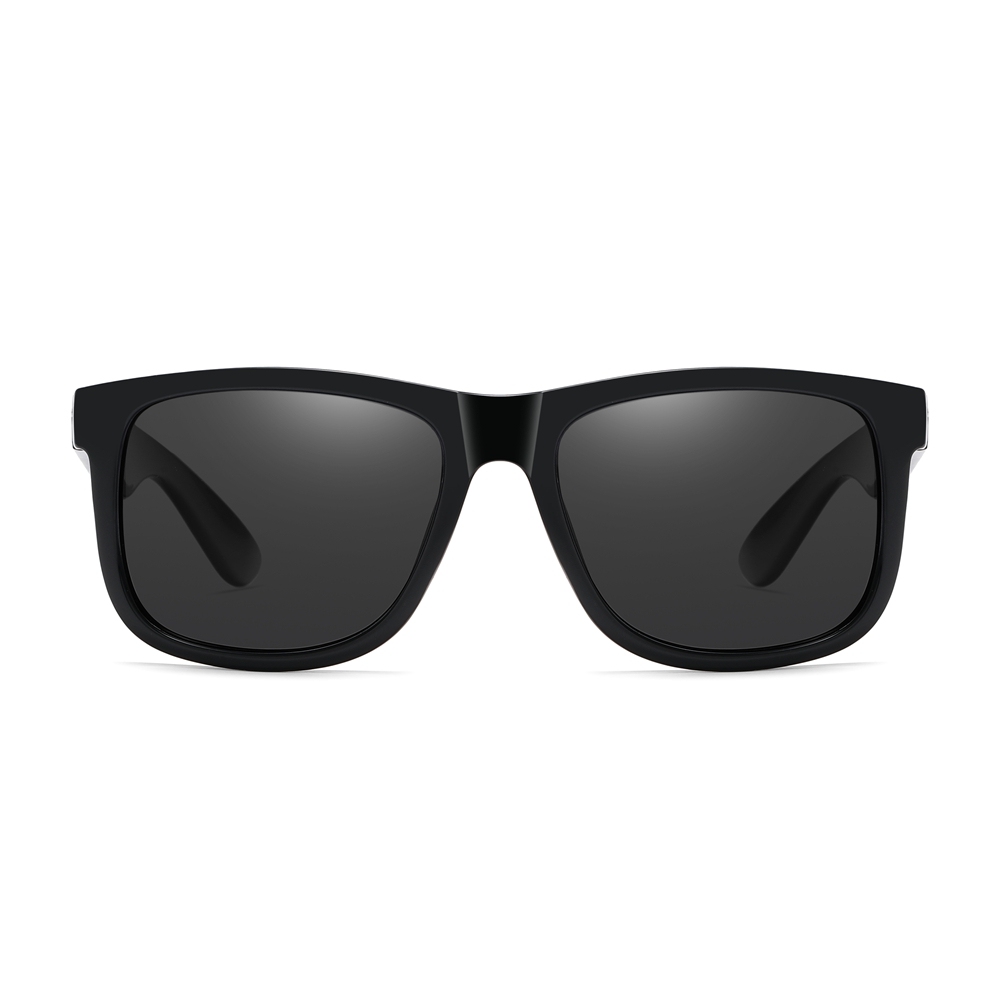 Cheap Custom Promotional Unisex Plastic Square Polarized Sunglasses Personalized with Logo for Party Favors 4165 Justin Classic Sunglass Wholesale
