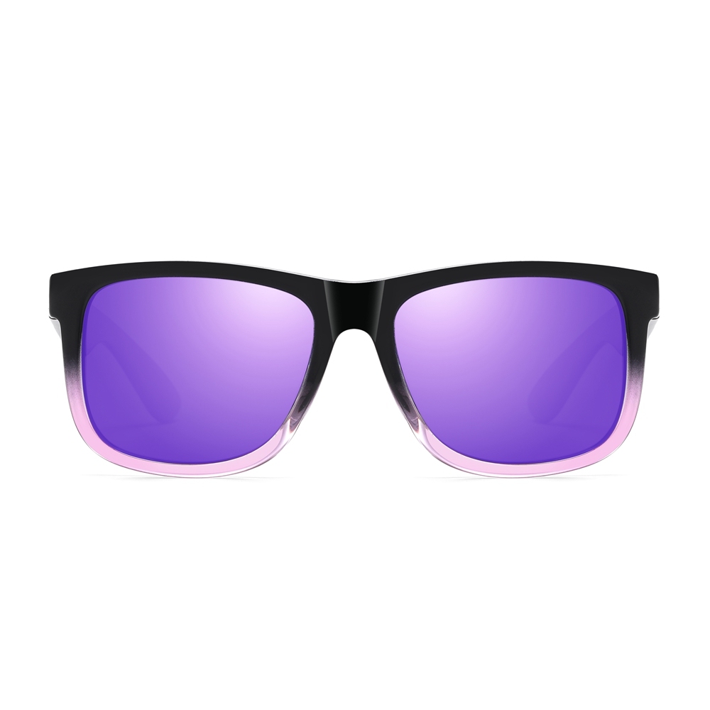Cheap Custom Promotional Unisex Plastic Square Polarized Sunglasses Personalized with Logo for Party Favors 4165 Justin Classic Sunglass Wholesale