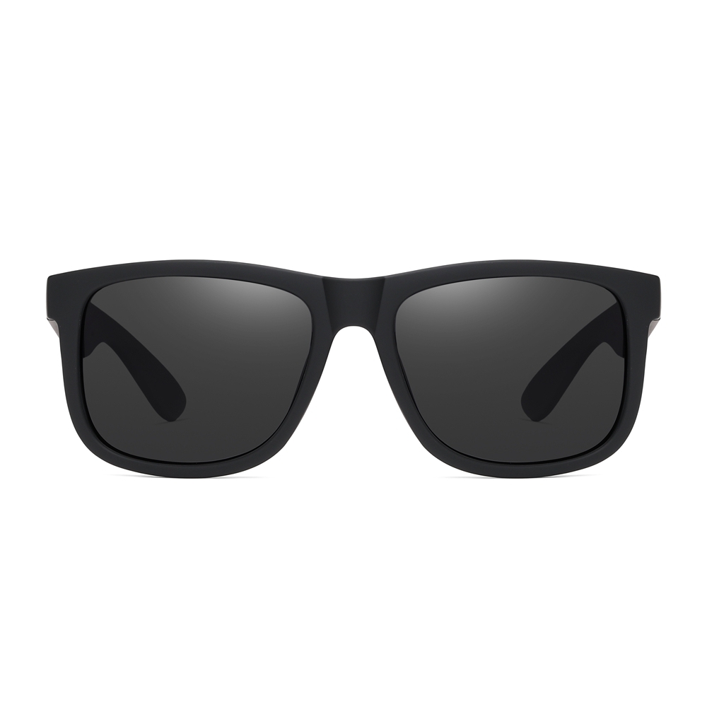 Cheap Custom Promotional Unisex Plastic Square Polarized Sunglasses Personalized with Logo for Party Favors 4165 Justin Classic Sunglass Wholesale