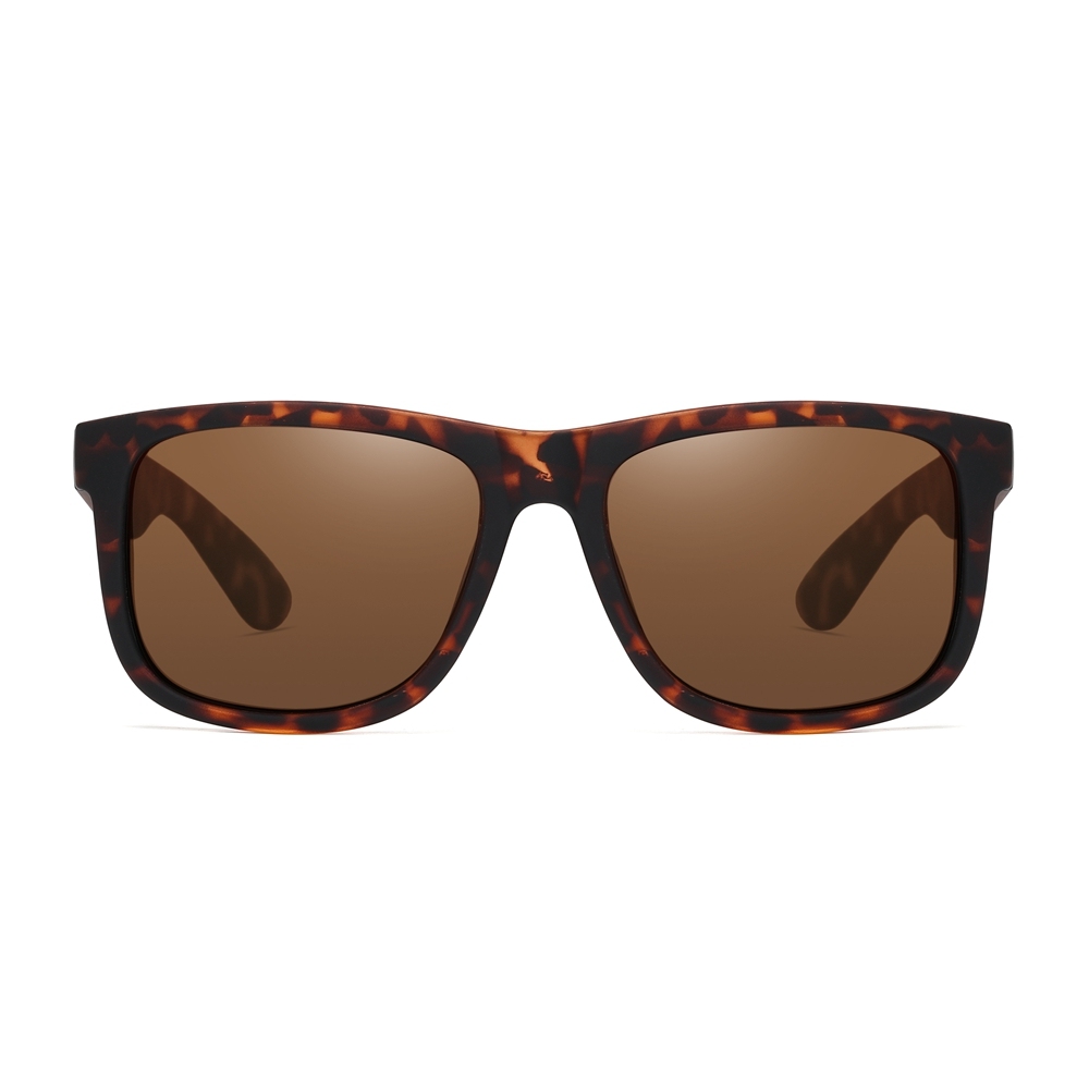 Cheap Custom Promotional Unisex Plastic Square Polarized Sunglasses Personalized with Logo for Party Favors 4165 Justin Classic Sunglass Wholesale