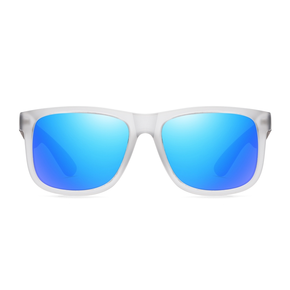 Cheap Custom Promotional Unisex Plastic Square Polarized Sunglasses Personalized with Logo for Party Favors 4165 Justin Classic Sunglass Wholesale
