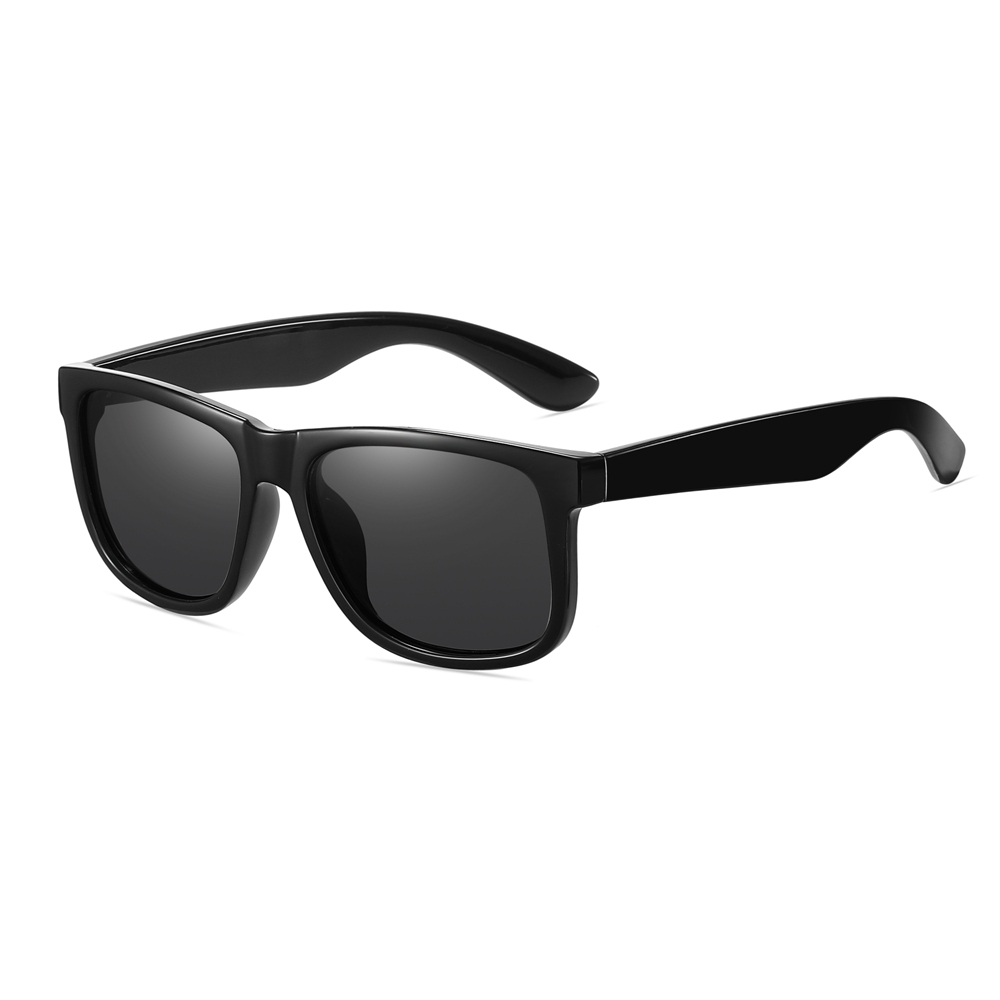 Cheap Custom Promotional Unisex Plastic Square Polarized Sunglasses Personalized with Logo for Party Favors 4165 Justin Classic Sunglass Wholesale