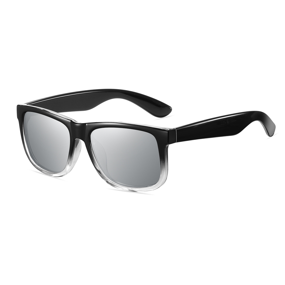 Cheap Custom Promotional Unisex Plastic Square Polarized Sunglasses Personalized with Logo for Party Favors 4165 Justin Classic Sunglass Wholesale