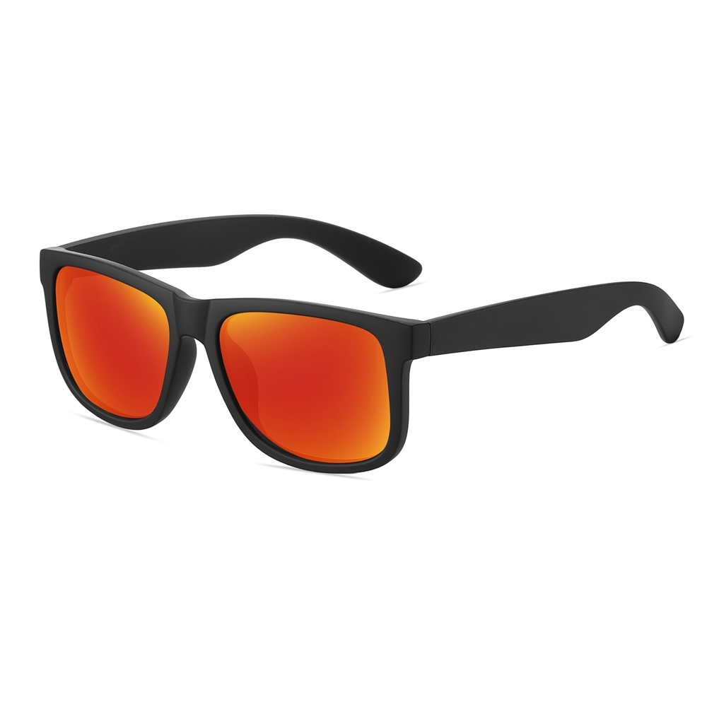 Cheap Custom Promotional Unisex Plastic Square Polarized Sunglasses Personalized with Logo for Party Favors 4165 Justin Classic Sunglass Wholesale