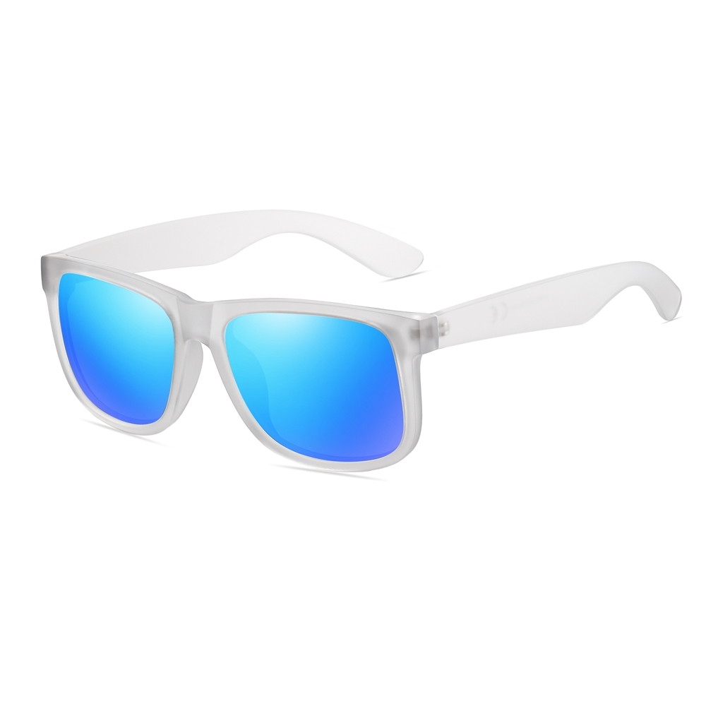 Cheap Custom Promotional Unisex Plastic Square Polarized Sunglasses Personalized with Logo for Party Favors 4165 Justin Classic Sunglass Wholesale