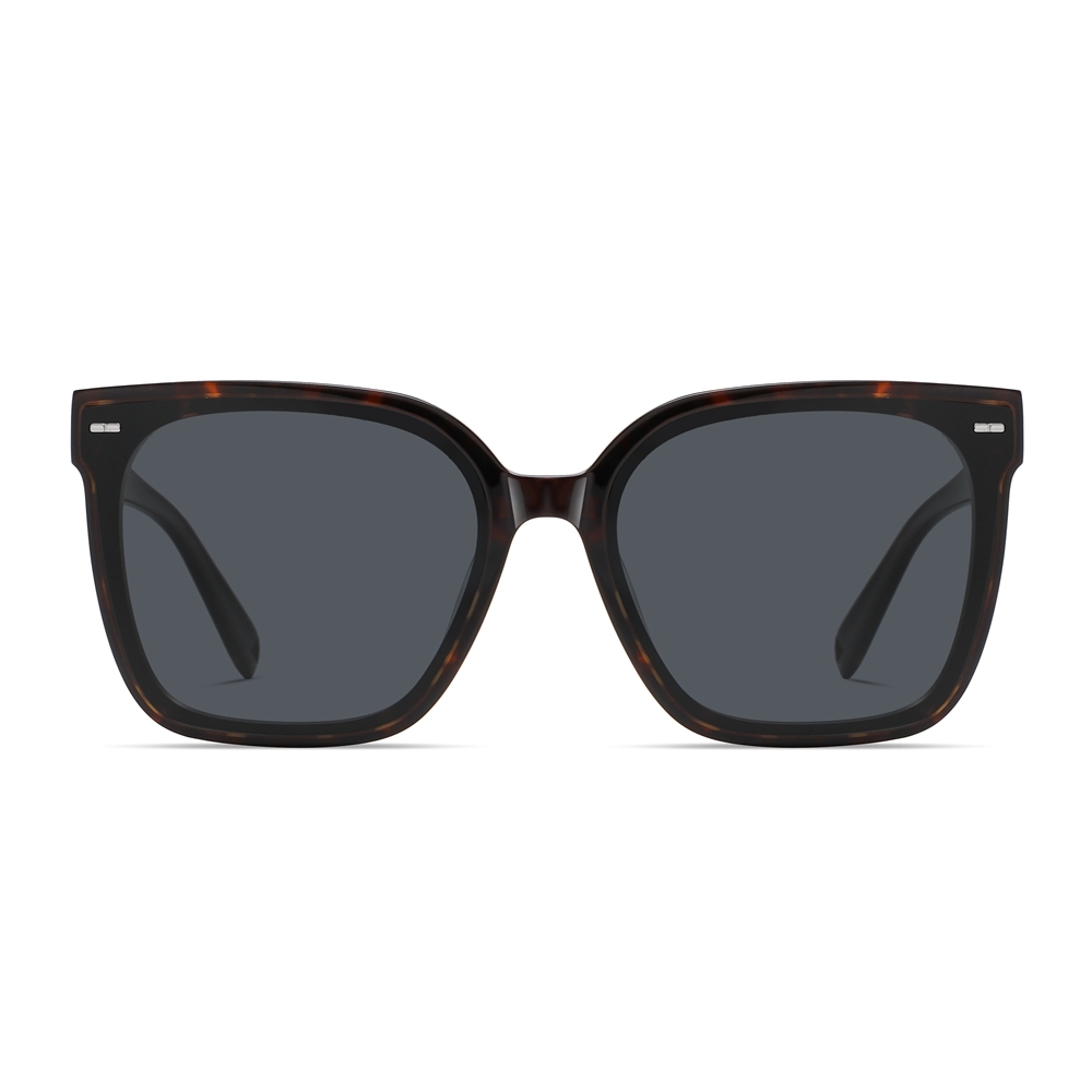 Custom Unisex Oversized Square Polarized Sunglasses Handmade Acetate Eyewear Manufacturer Korean Trendy GM Sal Flatba Sun Glasses Wholesale Online