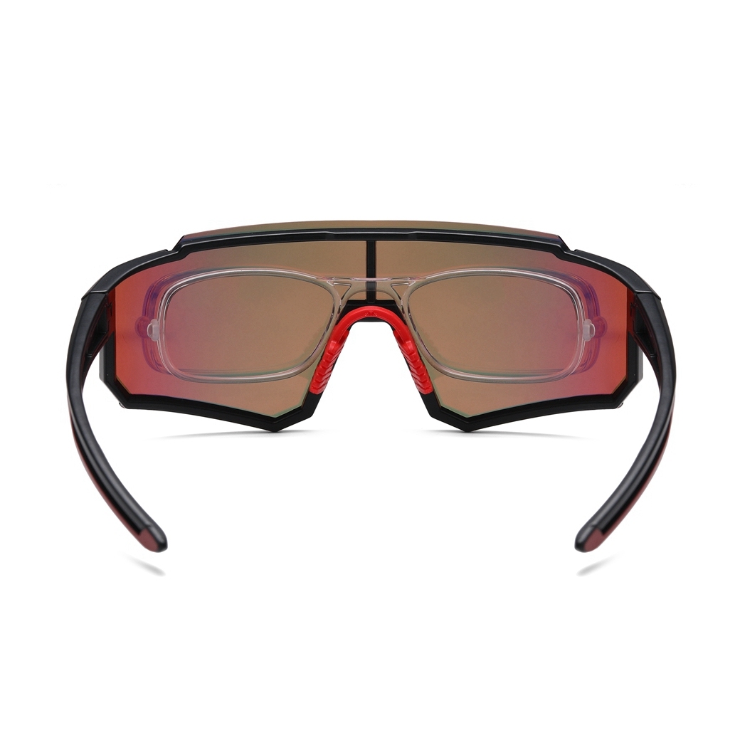 Unisex Coolest Polarized Bicycle Sunglasses with Prescription Inserts Cycling Glasses Cheap Sports Eyewear for Bike Riding Sunglass Wholesale