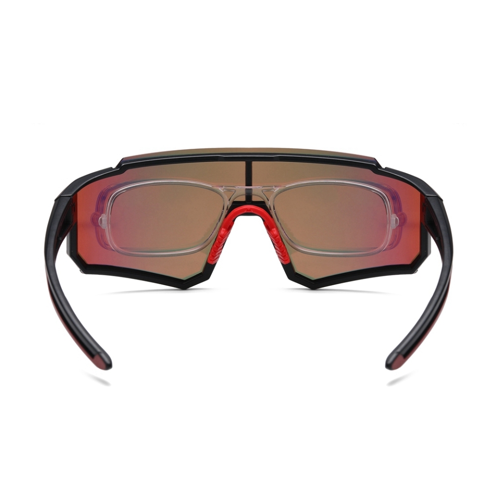 Unisex Coolest Polarized Bicycle Sunglasses with Prescription Inserts Cycling Glasses Cheap Sports Eyewear for Bike Riding Sunglass Wholesale