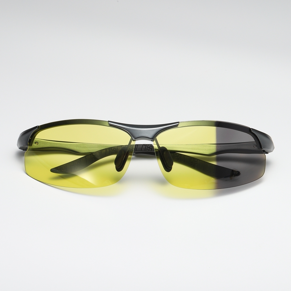 Custom Aluminum Outdoor Sports Photochromic Glasses with Logo that Turn Into Sunglasses for Driving at Day and Night Eyewear Manufacturer China