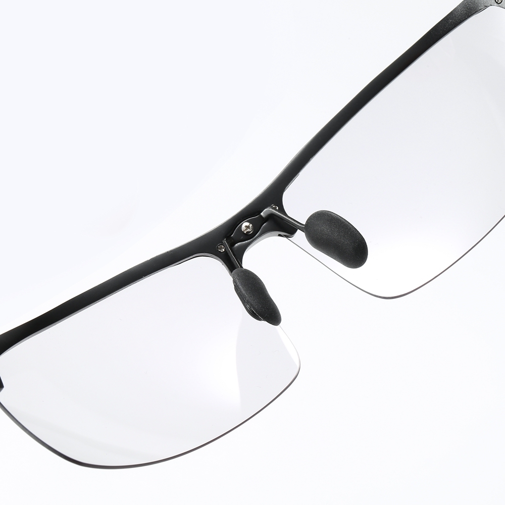 Custom Aluminum Photochromic Sports Glasses with Transition Lenses that Change from Clear to Dark Sunglasses for Men's Athletic Eyewear Wholesale China
