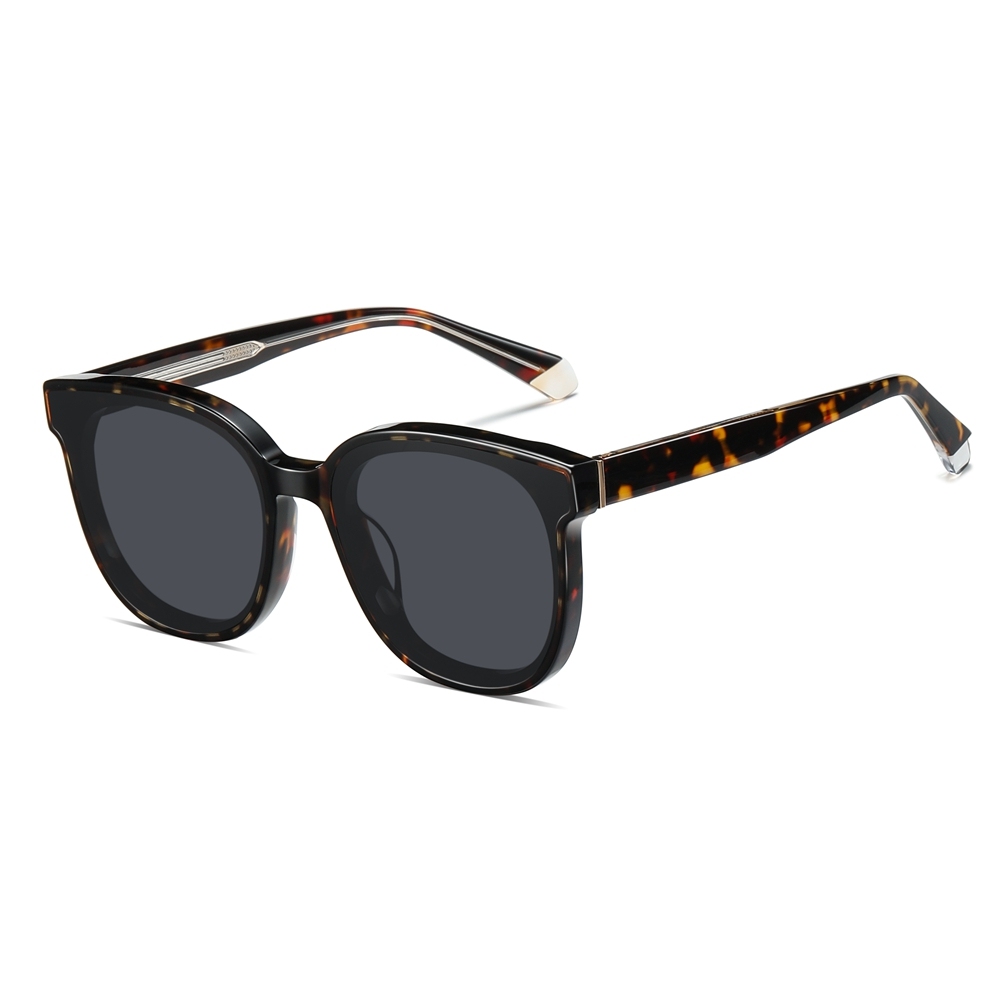 Custom Acetate Oversized Square Shades for Women Men's Fake Designer Flatba Polarized Sunglasses Made in China Eyewear Factory Direct Wholesale Online