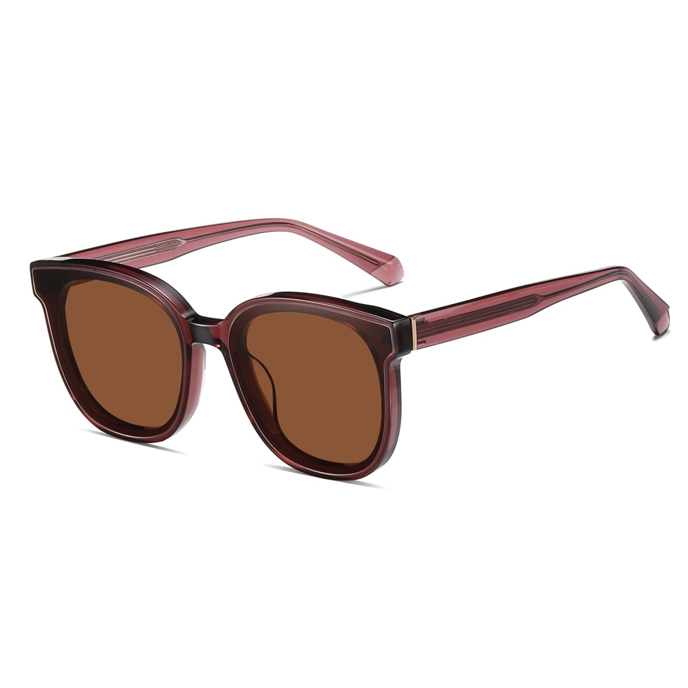 Custom Acetate Oversized Square Shades for Women Men's Fake Designer Flatba Polarized Sunglasses Made in China Eyewear Factory Direct Wholesale Online