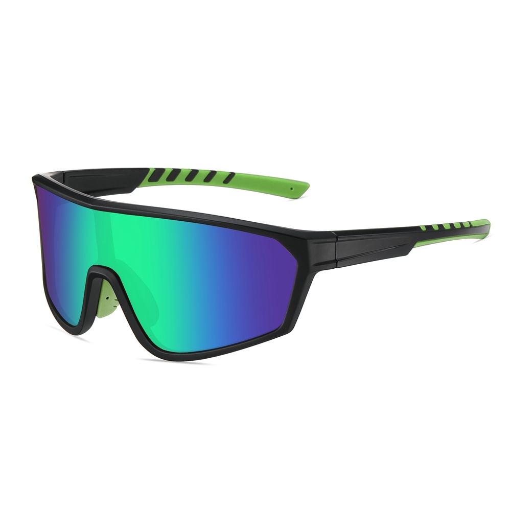 Custom Men's One Piece Wrap Around Sports Sunglasses for Bike Riding Eyewear Factory China Ladies Full Coverage Cycling Glasses Wholesale Online