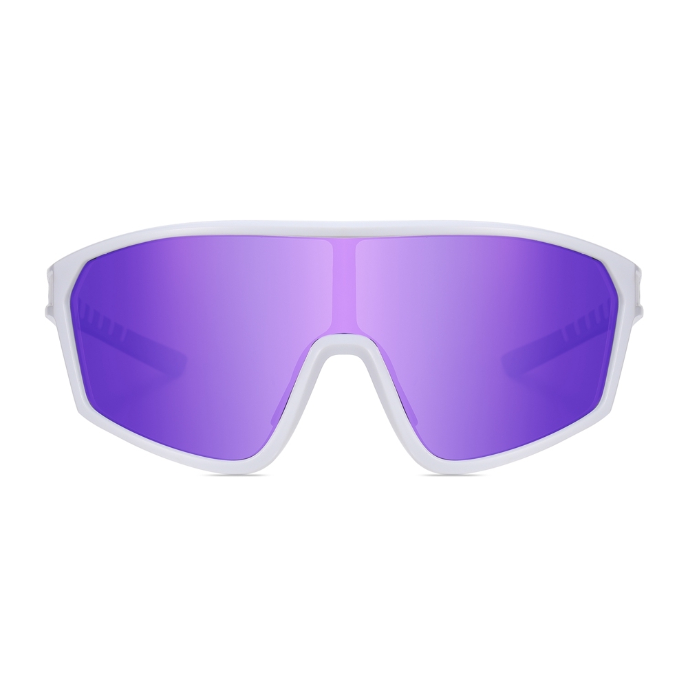 Custom Men's One Piece Wrap Around Sports Sunglasses for Bike Riding Eyewear Factory China Ladies Full Coverage Cycling Glasses Wholesale Online