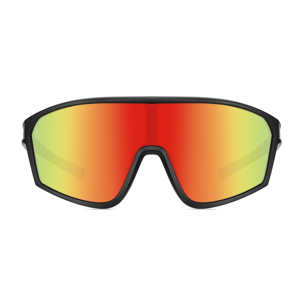 Custom Men's One Piece Wrap Around Sports Sunglasses for Bike Riding Eyewear Factory China Ladies Full Coverage Cycling Glasses Wholesale Online