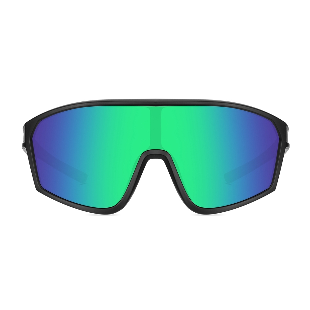 Custom Men's One Piece Wrap Around Sports Sunglasses for Bike Riding Eyewear Factory China Ladies Full Coverage Cycling Glasses Wholesale Online