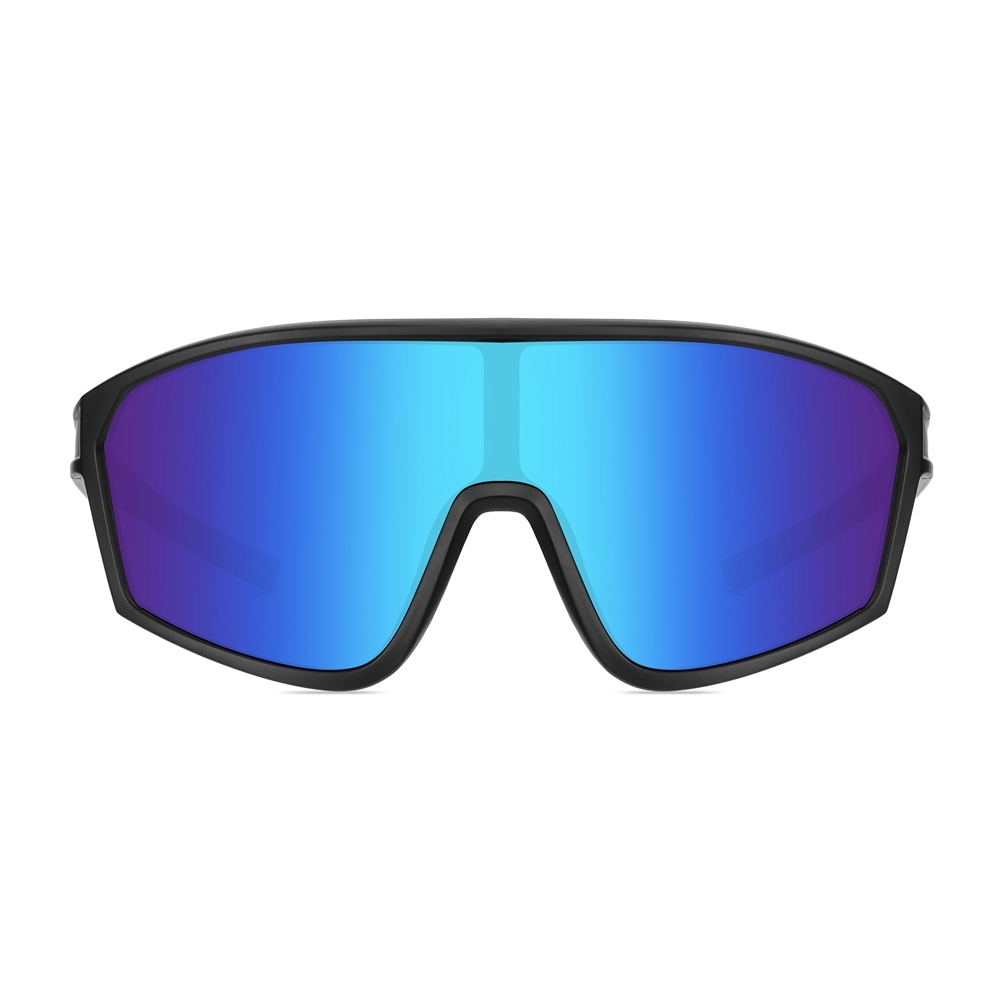 Custom Men's One Piece Wrap Around Sports Sunglasses for Bike Riding Eyewear Factory China Ladies Full Coverage Cycling Glasses Wholesale Online