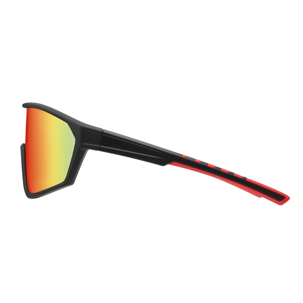 Custom Men's One Piece Wrap Around Sports Sunglasses for Bike Riding Eyewear Factory China Ladies Full Coverage Cycling Glasses Wholesale Online
