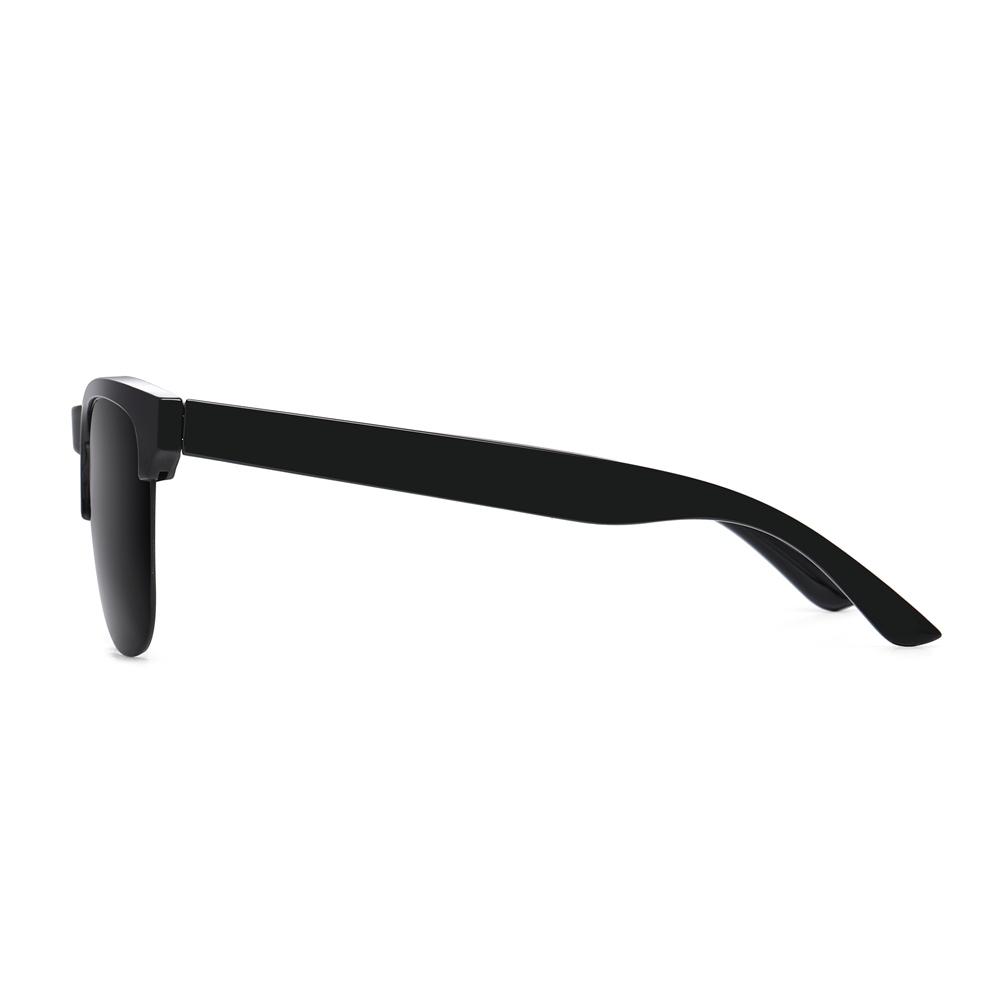 Cheap Custom Promo Sunglasses with Logo, Iconic Style Modern Design Plastic Semi-Rimless Polarized Shades for Wedding Favors Wholesale Online