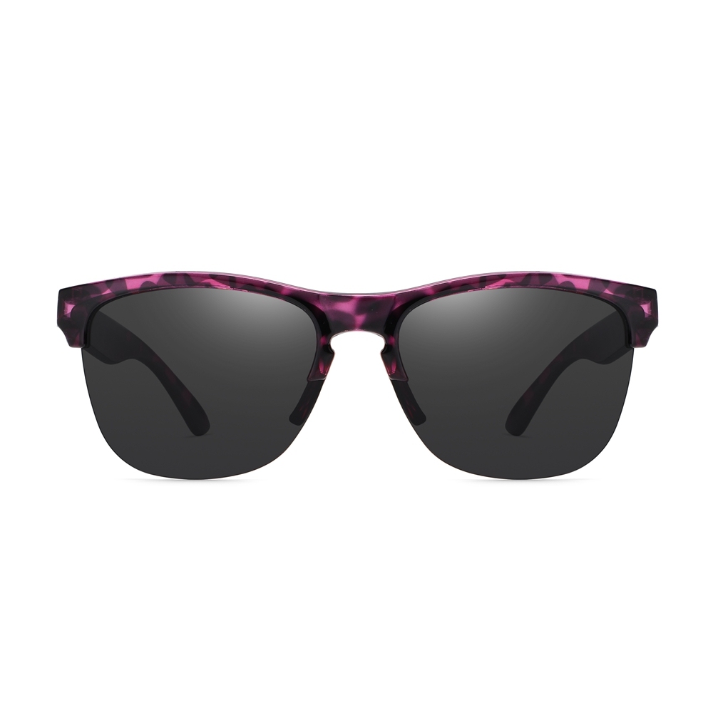 Cheap Custom Promo Sunglasses with Logo, Iconic Style Modern Design Plastic Semi-Rimless Polarized Shades for Wedding Favors Wholesale Online
