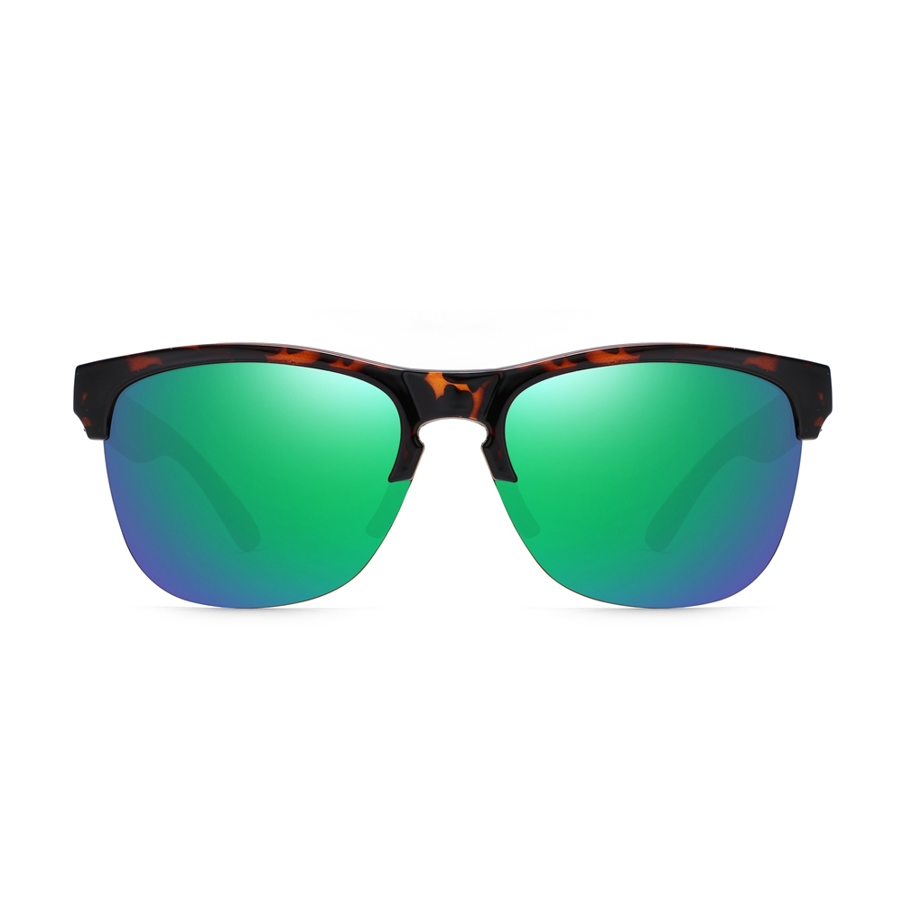 Cheap Custom Promo Sunglasses with Logo Iconic Style Modern Design Plastic Semi-Rimless Polarized Shades for Wedding Favors Wholesale Online