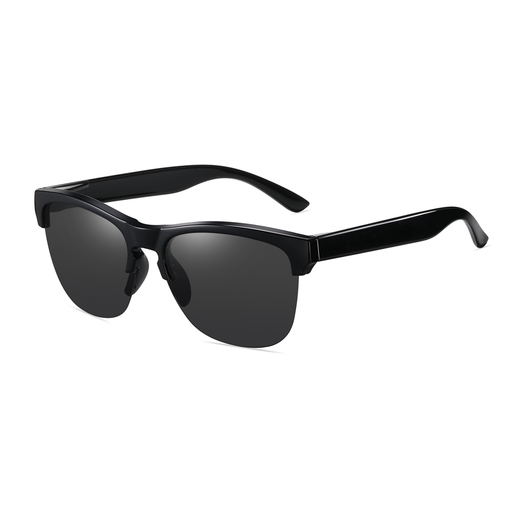 Cheap Custom Promo Sunglasses with Logo, Iconic Style Modern Design Plastic Semi-Rimless Polarized Shades for Wedding Favors Wholesale Online
