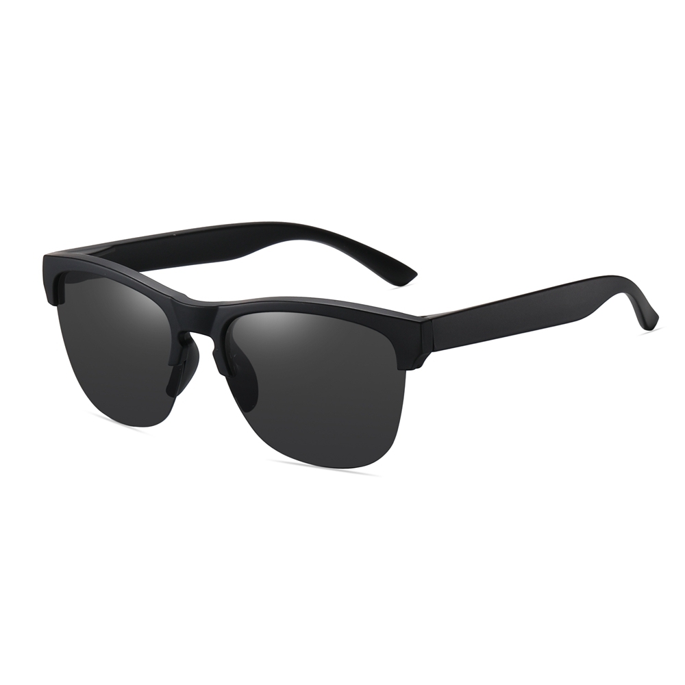 Cheap Custom Promo Sunglasses with Logo, Iconic Style Modern Design Plastic Semi-Rimless Polarized Shades for Wedding Favors Wholesale Online