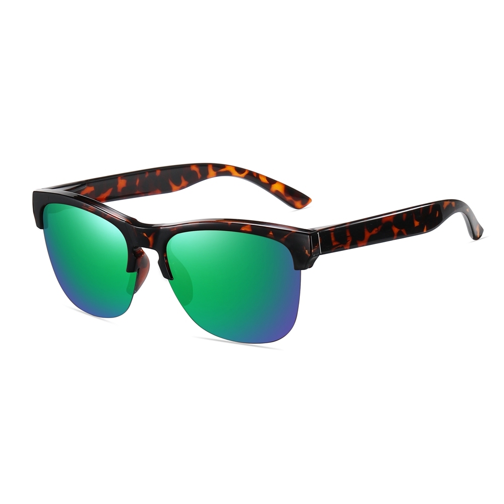 Cheap Custom Promo Sunglasses with Logo, Iconic Style Modern Design Plastic Semi-Rimless Polarized Shades for Wedding Favors Wholesale Online