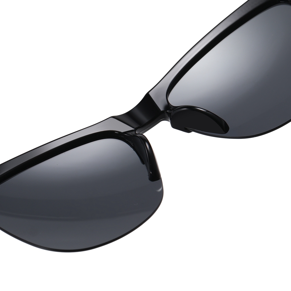 Cheap Custom Promo Sunglasses with Logo, Iconic Style Modern Design Plastic Semi-Rimless Polarized Shades for Wedding Favors Wholesale Online