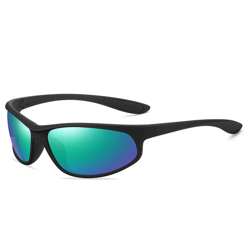 Custom Plastic High Wrap Around Sunglasses for Boating Curved Shape Outdoor Sports Eyewear Factory Outlet Polarized Running Glasses Wholesale Online