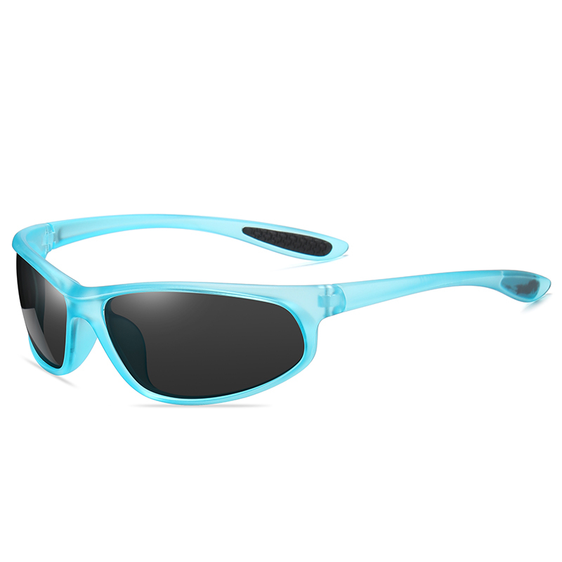 Custom Plastic High Wrap Around Sunglasses for Boating Curved Shape Outdoor Sports Eyewear Factory Outlet Polarized Running Glasses Wholesale Online