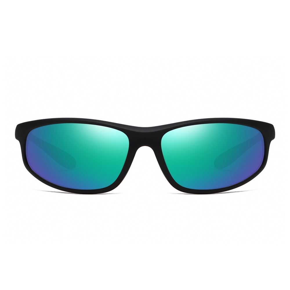 Custom Plastic High Wrap Around Sunglasses for Boating Curved Shape Outdoor Sports Eyewear Factory Outlet Polarized Running Glasses Wholesale Online