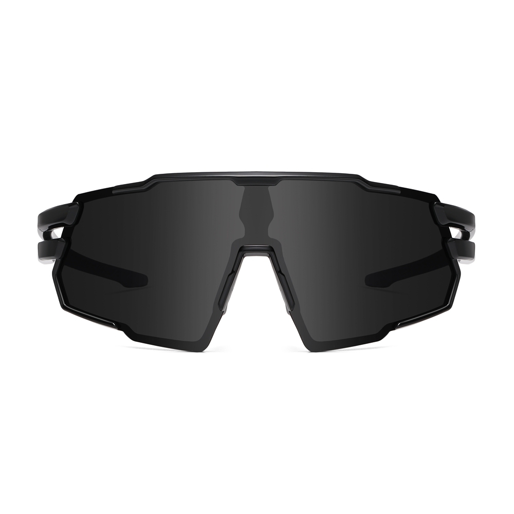 Unisex Stylish Polarized Bicycle Sunglasses with Rx Insert for Prescription Sports Eyewear Wholesale One Piece Cycling Glasses Bike Riding Shades